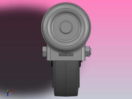 脚轮Colson-3_00514_449 COND MTG7俯视缩略图