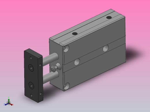 TN系列双轴气缸[TN-10X20-S]