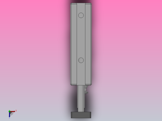 TN系列双轴气缸[TN-10X20-S]俯视缩略图