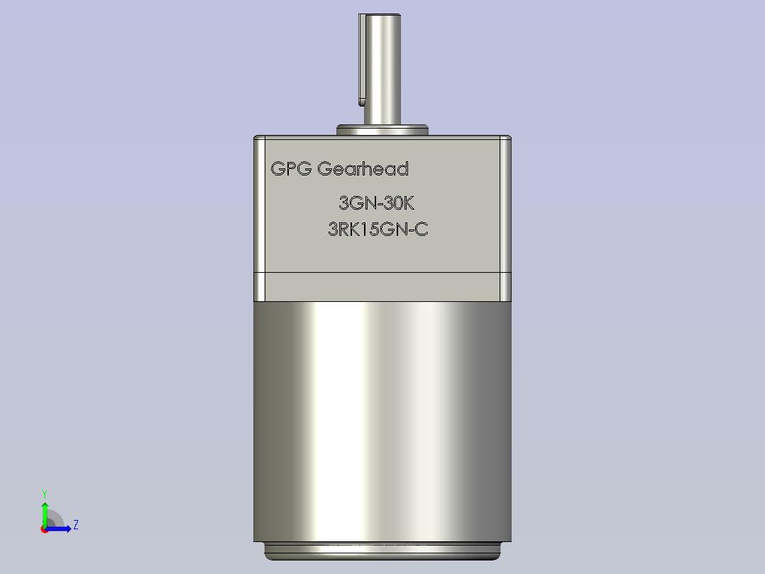 P127-3RK15GN-C-3GN-30K左视图