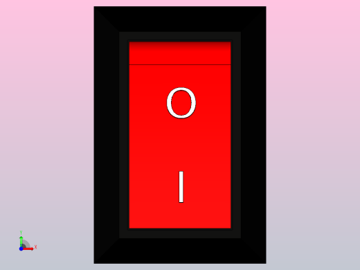 小开关模型设计前视缩略图