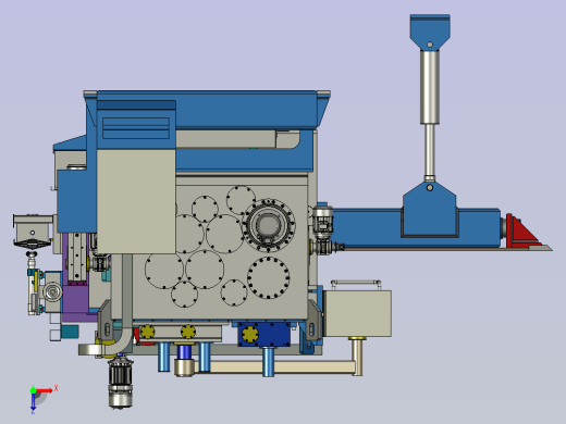 钢板矫直机俯视缩略图