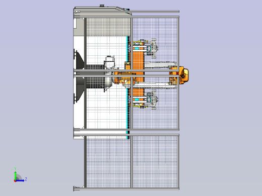 柜体焊接夹紧工装左视缩略图