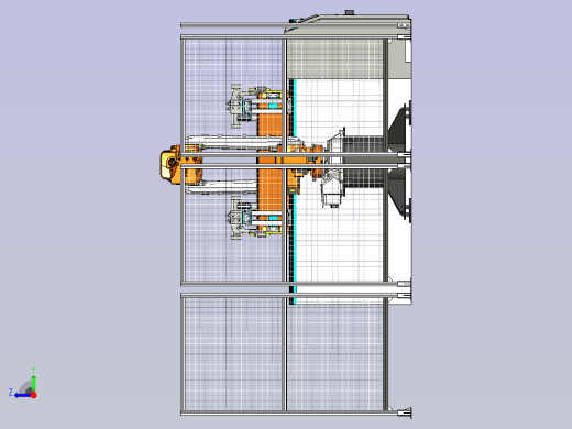 柜体焊接夹紧工装右视缩略图