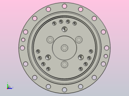 RV减速器常规产品外形图ZD-65BX-   RDS-Z-B-22KEY-110145M8-3101左视缩略图