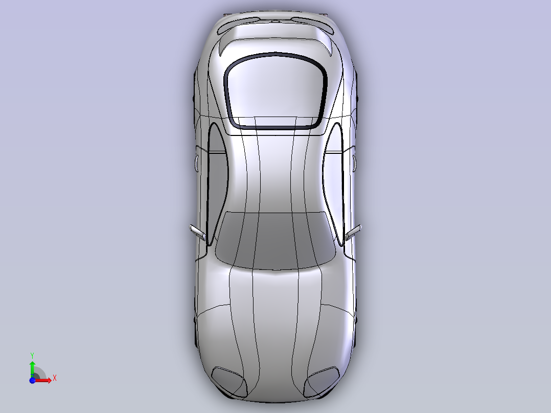 丰田轿车 STP前视图