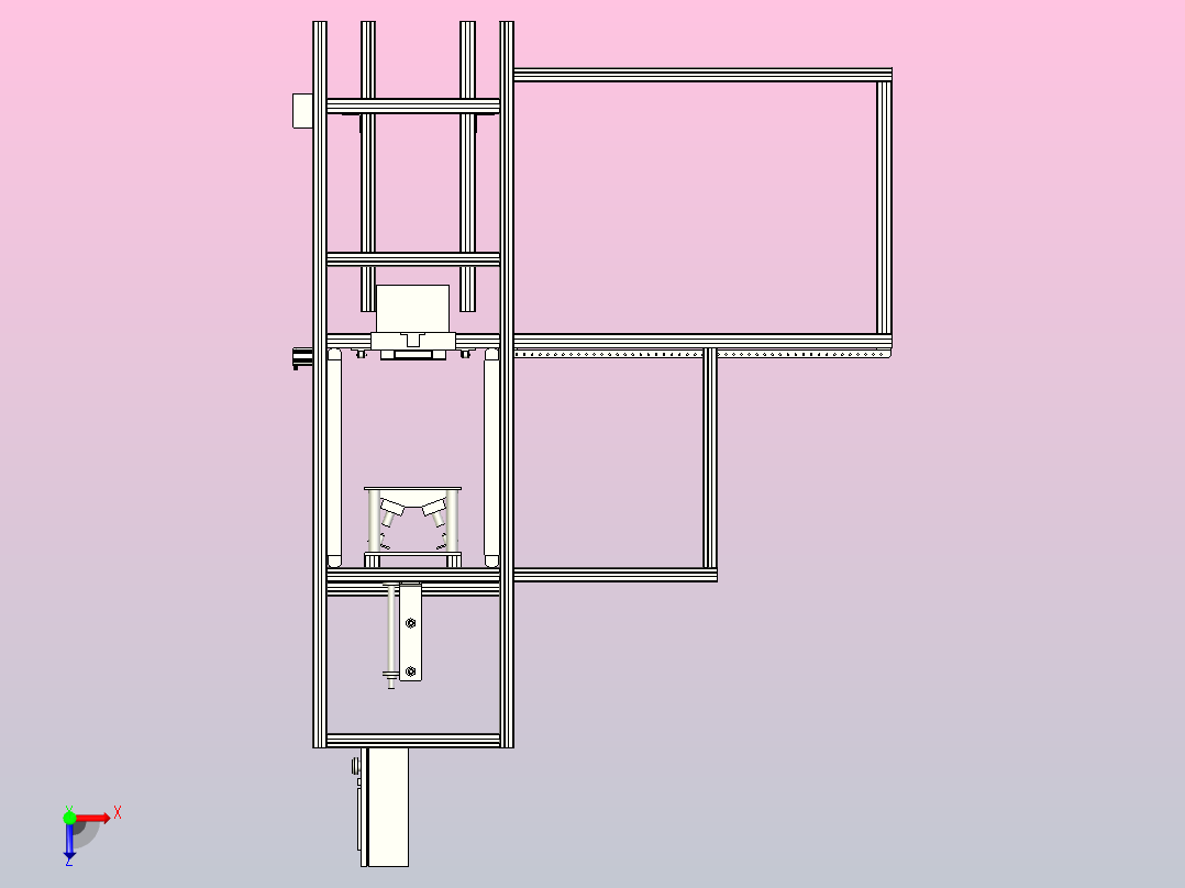 特殊用途机器 - 按夹具俯视图