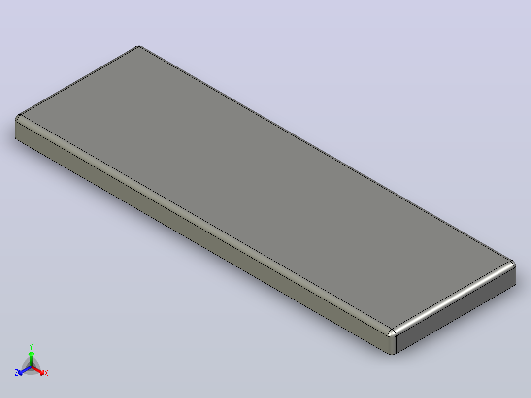 YCBE30X90-C1支撑梁端盖正等轴测图