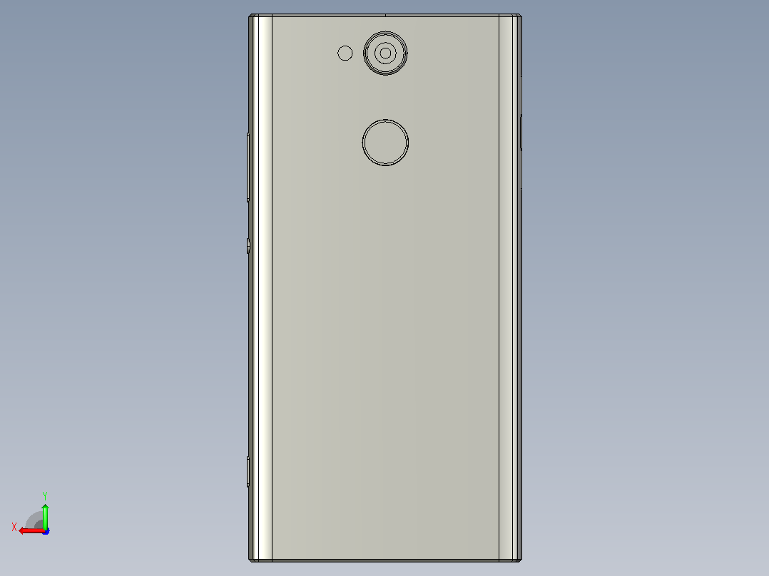 索尼 Xperia XA2后视图