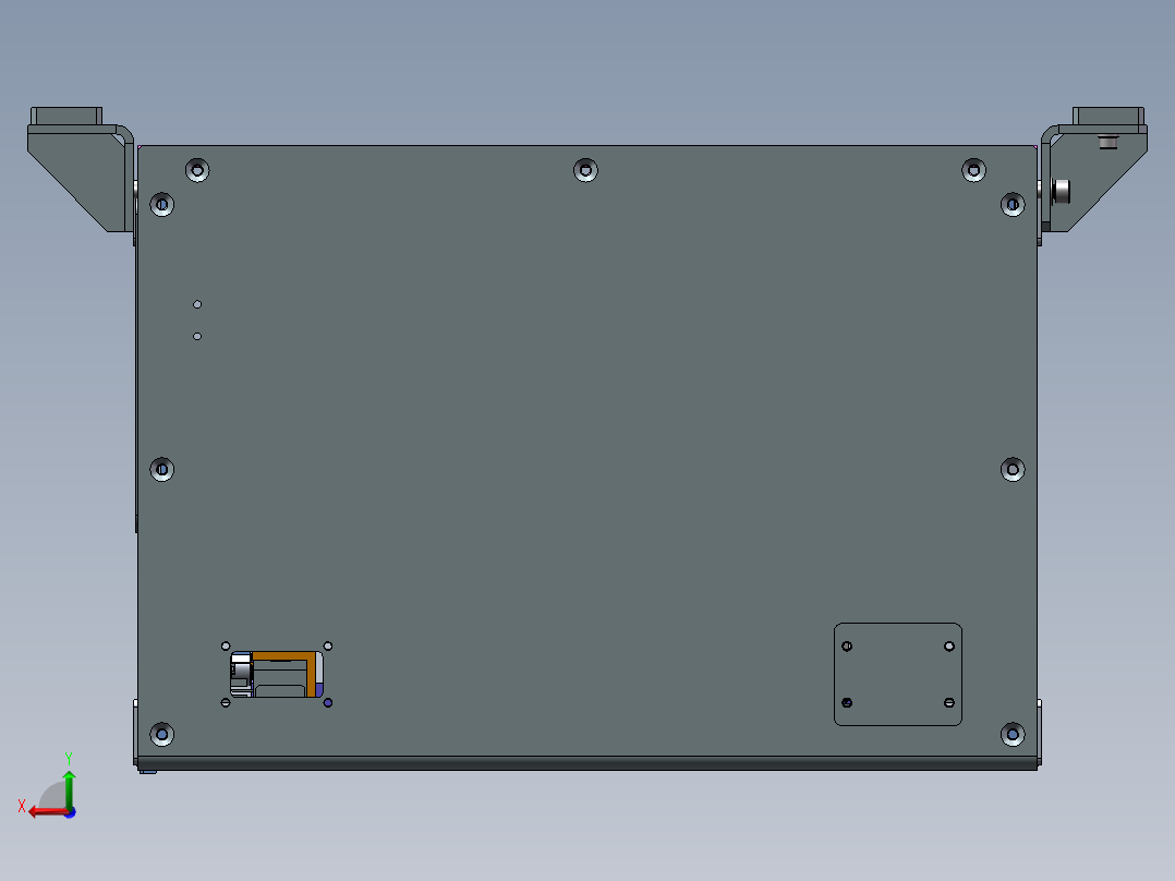 弹出式电池自动充电机构sw18后视图
