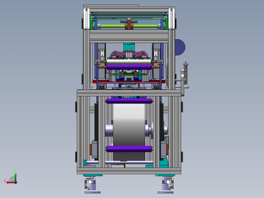 一次性纸杯塑料杯叠杯套膜包装机sw16可编辑右视缩略图
