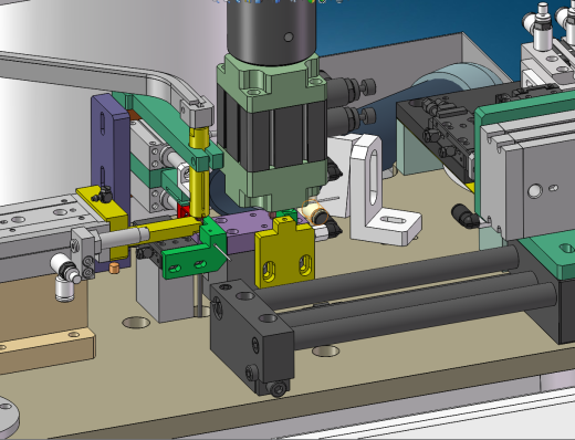 自动电子伺服压力机3D数模图纸 Solidworks设计 附STP缩略图