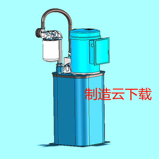 油泵 3D模型缩略图