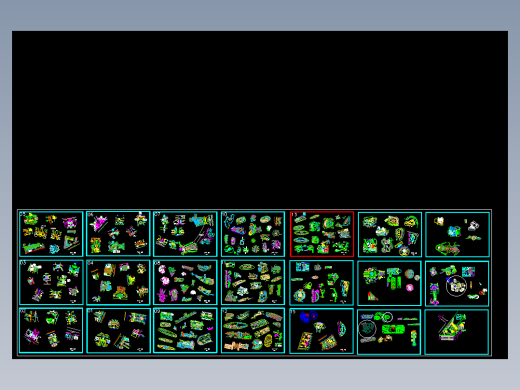 景观节点图纸集合