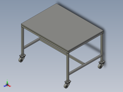1600毫米x 1200毫米x 900毫米（带脚轮）