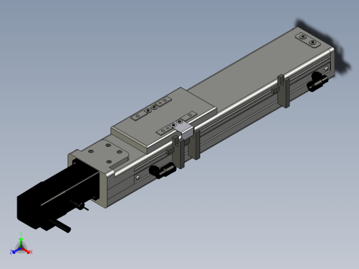 Toyo东佑达直线模组-ECH6-150-BC正等轴测缩略图