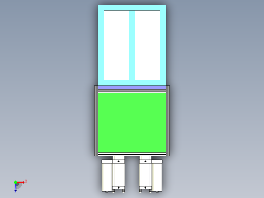 Foring machine设备成型机俯视缩略图