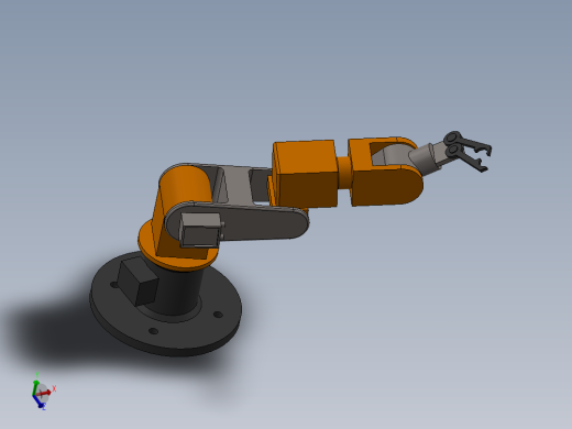 ROB-OP机械臂模型图