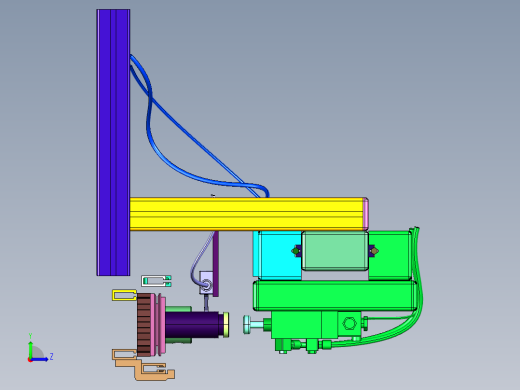 电动软木塞打塞机左视缩略图