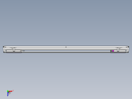 威洛博VL系列3d模型模组2VL14S2Y-S1050俯视缩略图