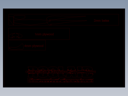 弹射滑翔机自由飞行模型