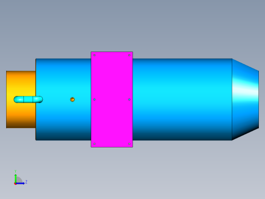 旋流除雾装置左视缩略图