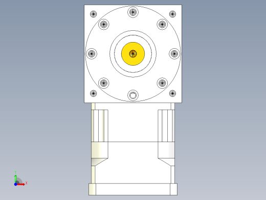 换向器PW210双轴 PGH180-L1 42-180-215-M12前视缩略图