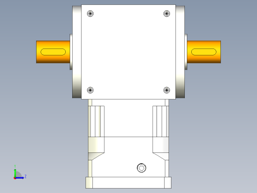 换向器PW210双轴 PGH180-L1 42-180-215-M12左视缩略图