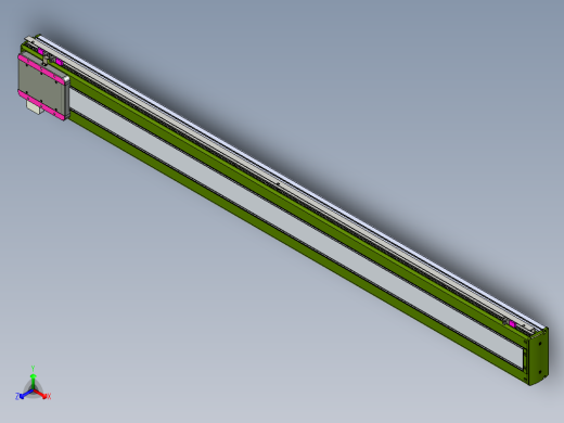 威洛博LC系列3d模型模组LC14S1Y-S1550正等轴测缩略图