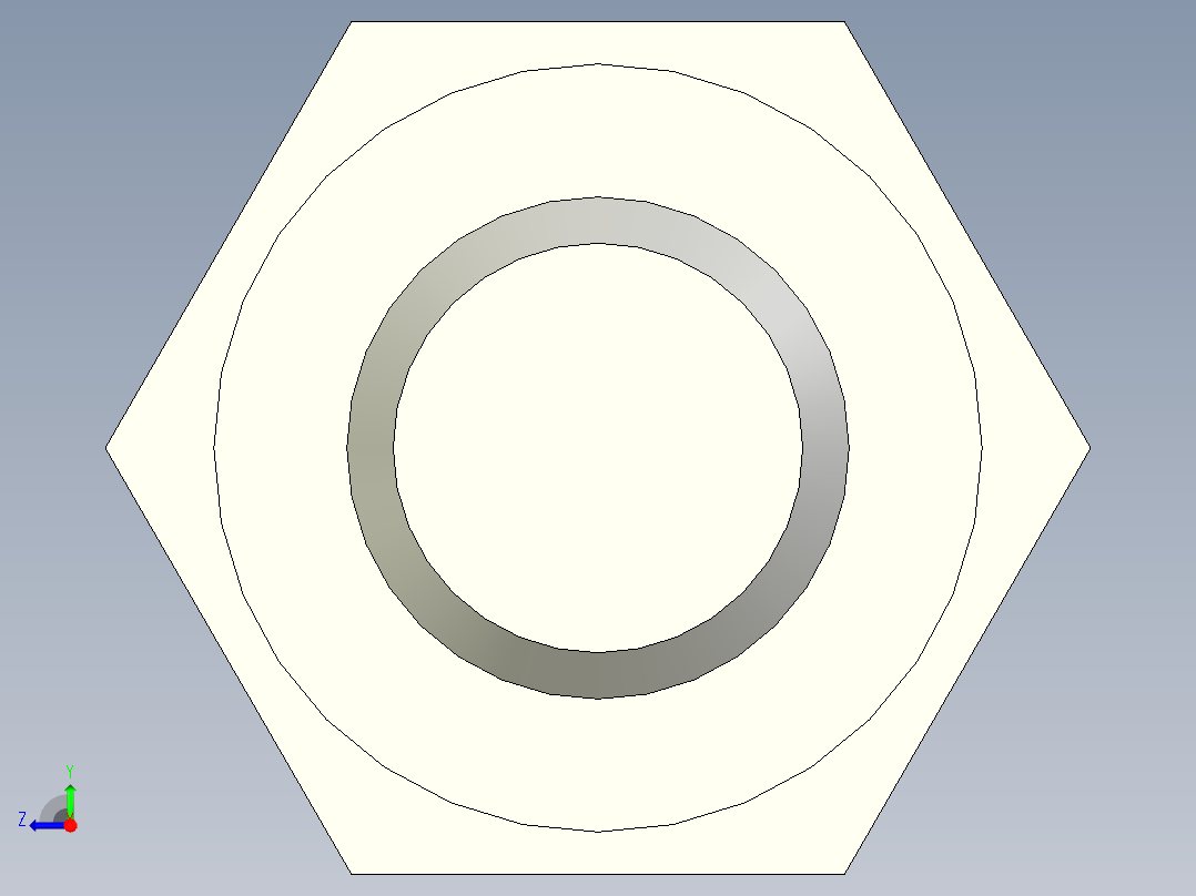 螺栓DIN 931 -大集合（第一部分-M3-M12）右视图