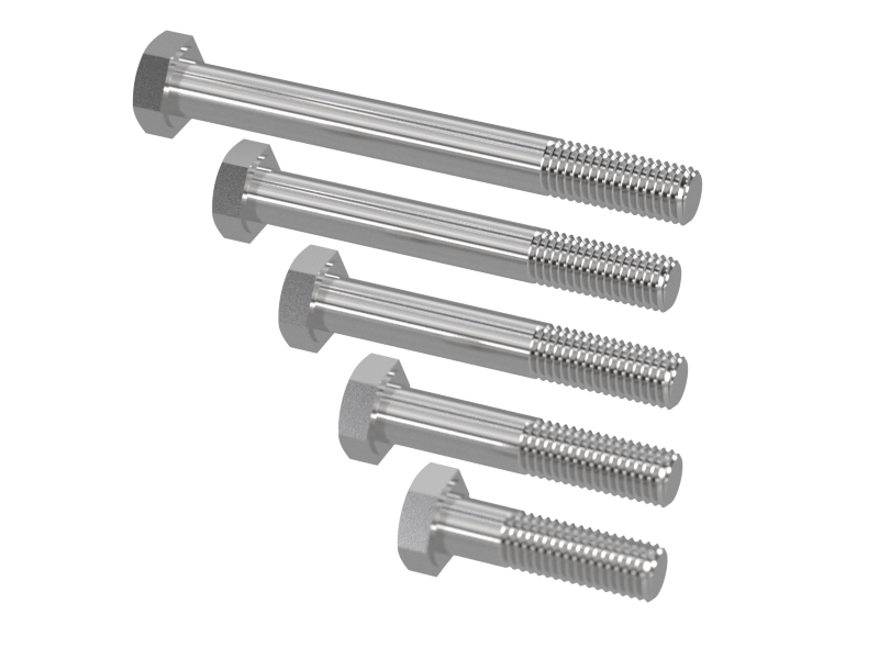 螺栓DIN 931 -大集合（第一部分-M3-M12）