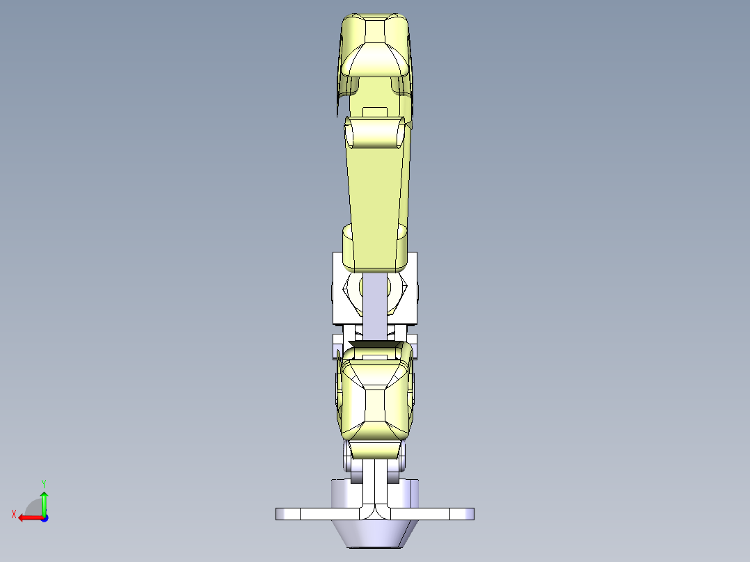 德克斯TUNKERS气缸数模T2-05U后视图