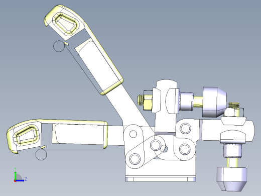 德克斯TUNKERS气缸数模T2-05U左视缩略图