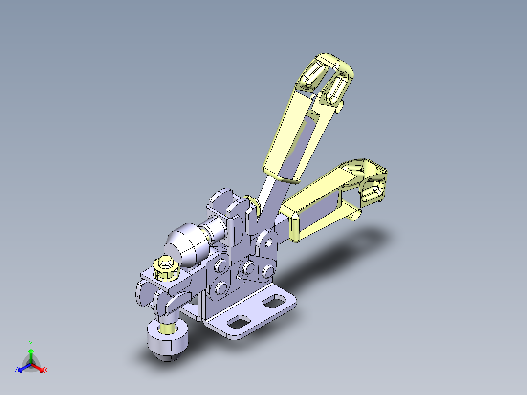 德克斯TUNKERS气缸数模T2-05U正等轴测图