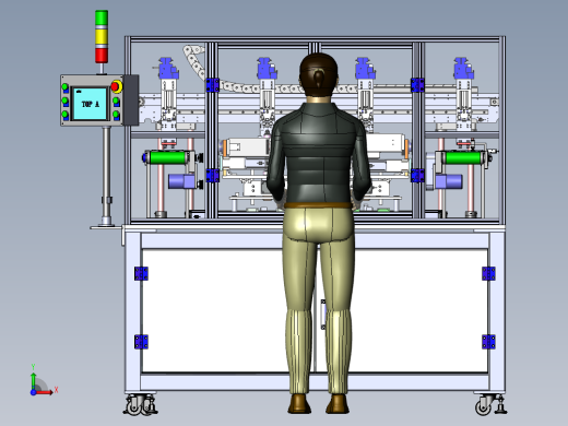 手机外壳抛光机前视缩略图