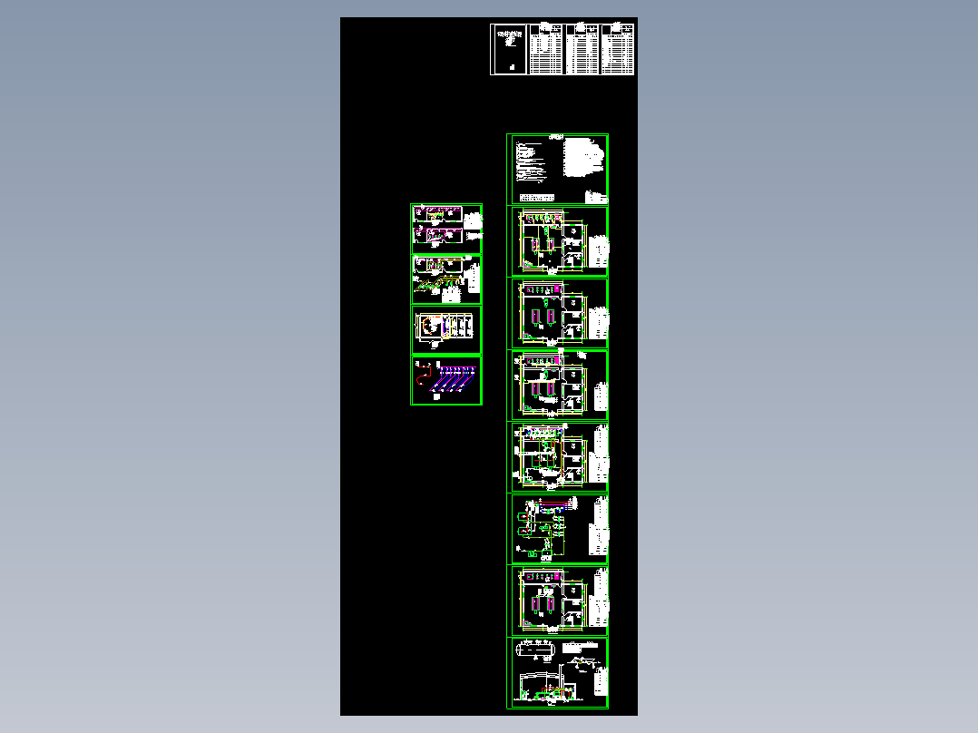 北京某搅拌站锅炉安装施工图