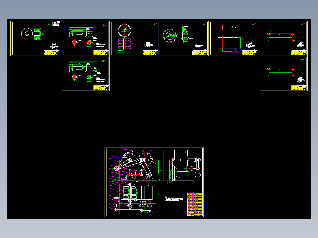 JX739-花生剥壳分离机设计【滚筒栅条式】