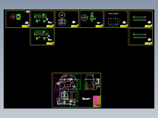 JX739-花生剥壳分离机设计【滚筒栅条式】