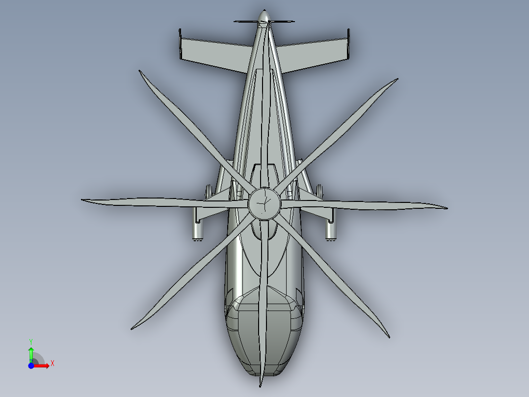 西科斯基-97突袭机前视图