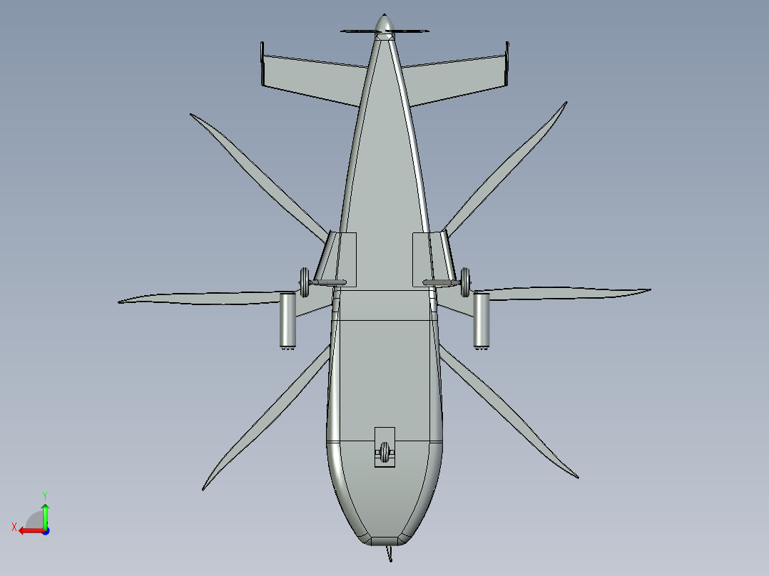 西科斯基-97突袭机后视图