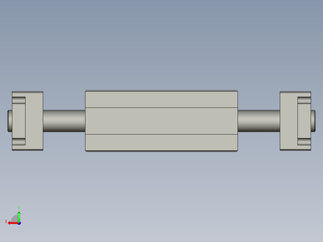 普通气爪PH07-40后视图