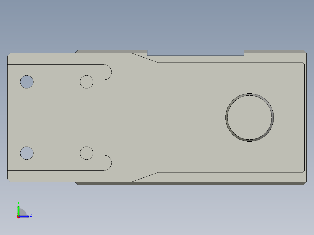 普通气爪PH07-40左视图