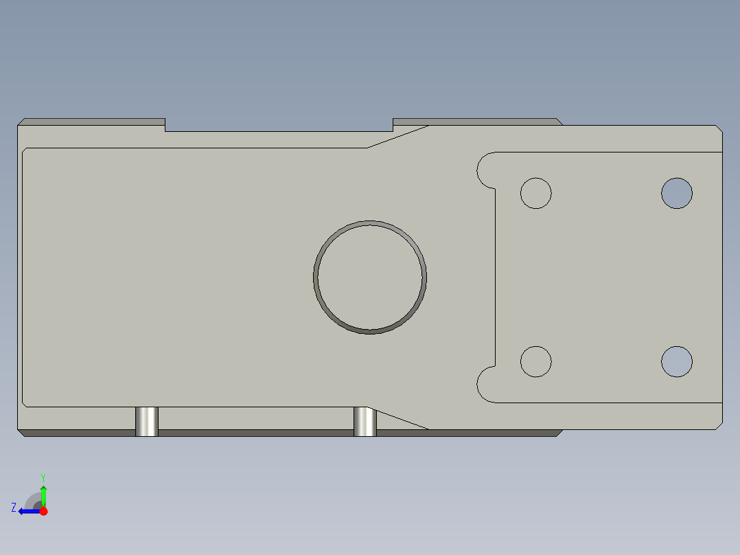 普通气爪PH07-40右视图