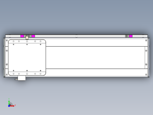 威洛博LC系列3d模型模组LC22H2Y-S550前视缩略图