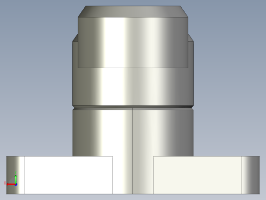 凸緣張力器(自動張力型)FLT-A-3D多系列多零件图纸模型后视缩略图
