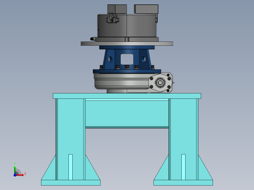 调整任意角度机器台sw18前视缩略图