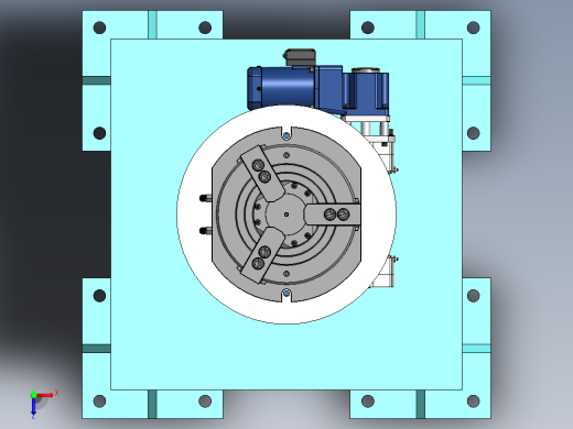 调整任意角度机器台sw18俯视缩略图