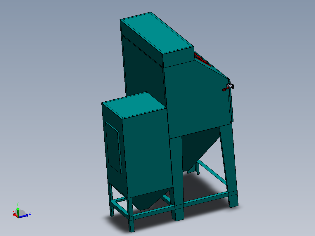 9060B手动喷砂机sw14可编辑