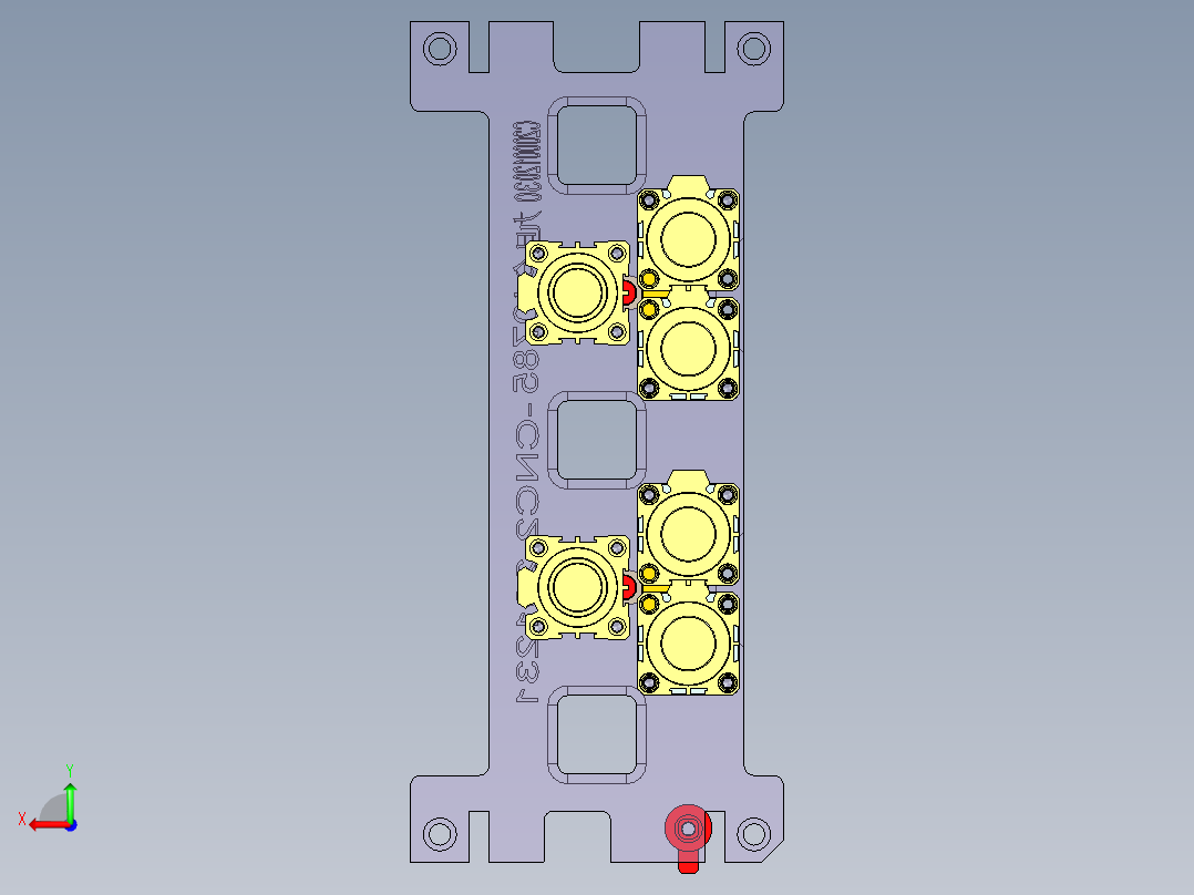 旭创0785-小件CNC工装夹具三维模型CNC2-201231后视图