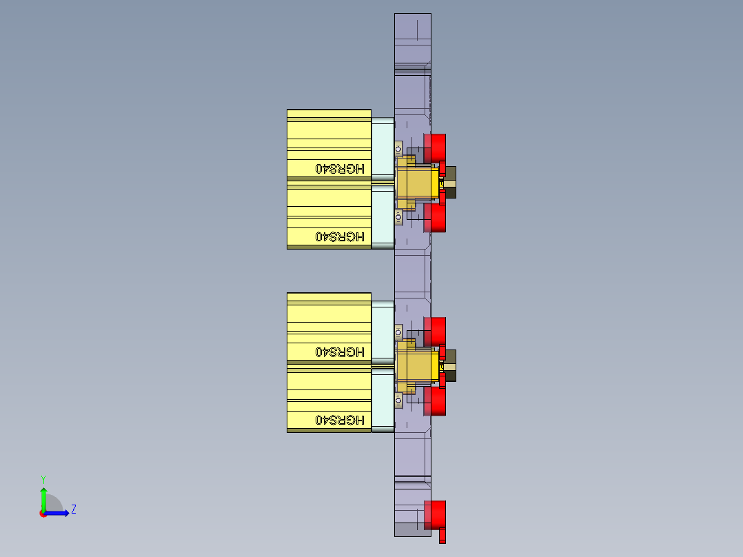旭创0785-小件CNC工装夹具三维模型CNC2-201231左视图